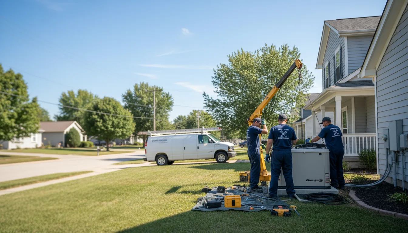 Generator Installation in Bourbonnais, IL near me